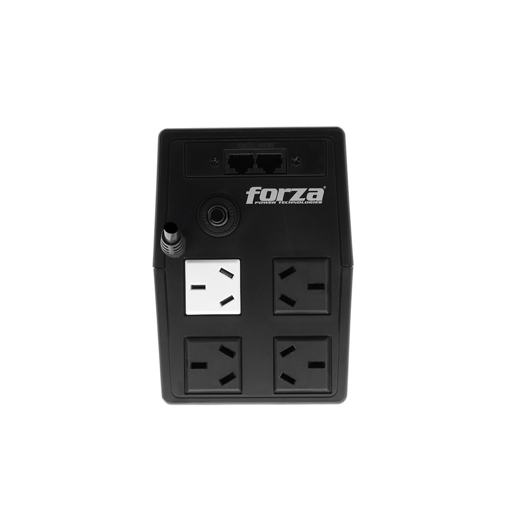 NT-502 A FORZA                                                        | UPS INTERACTIVA FORZA NT-502 A 500VA/250W 4 IRAM RJ45 TORRE COMP-220V                                                                                                                                                                                     
